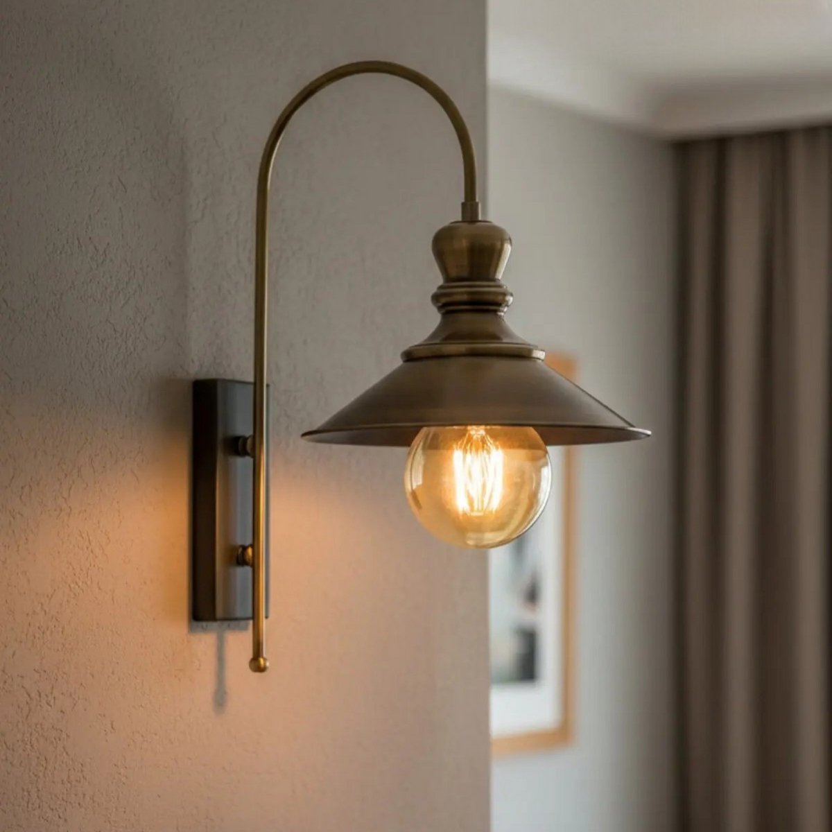 Bamyum Nantes Hanglamp Industrieel Vintage Ø30 cm, Chroom Metaal Lamp