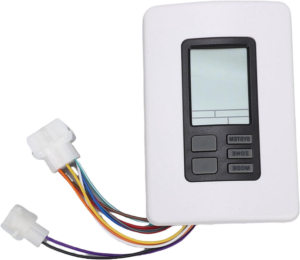 Digitale Thermostaat - Wandmontage Bediening - Camper Klimaat - Plug-and-play Installatie - 12V - Wit