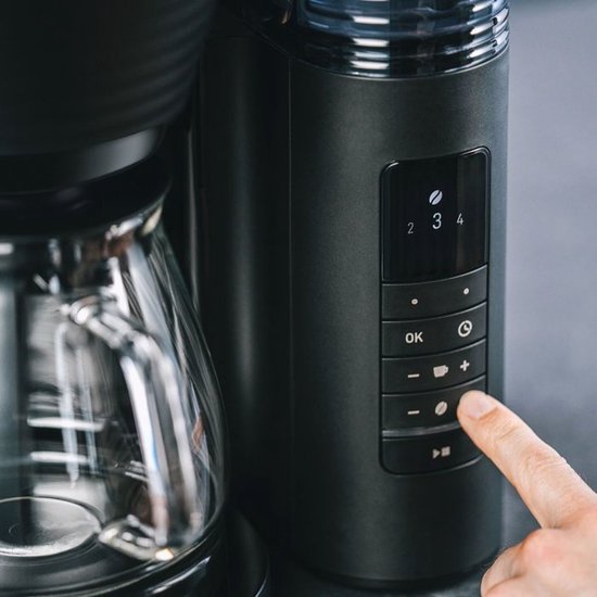 Melitta Aromafresh - Pro 1030-01 - Cafetière Zwart - broyeur intégré
