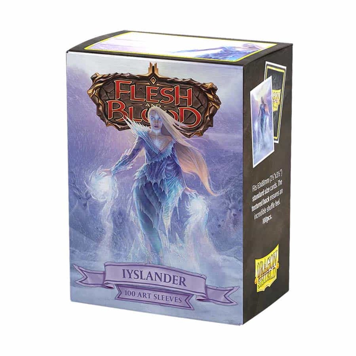 Dragonshield Box 100 Matte Art Sleeves: FAB Iyslander