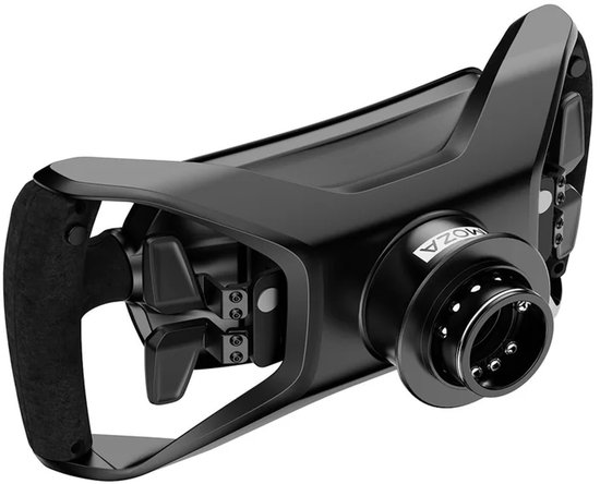 MOZA Porsche Mission R Sim Racing Steering Wheel - Officieel Gelicentieerde 320 mm GT Wheel met 5.4” Flexible OLED Display - PC van Moza — afbeelding 4