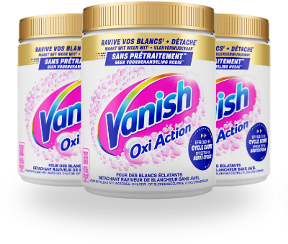 Vanish White Laundry Booster Powder 960g x3