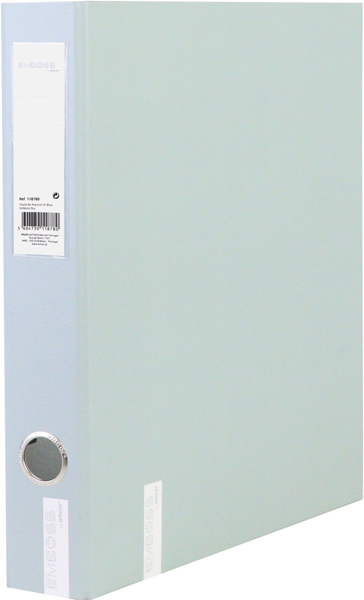 Ancor Ringband EMBOSS DRY A4 2R D-30mm Gray