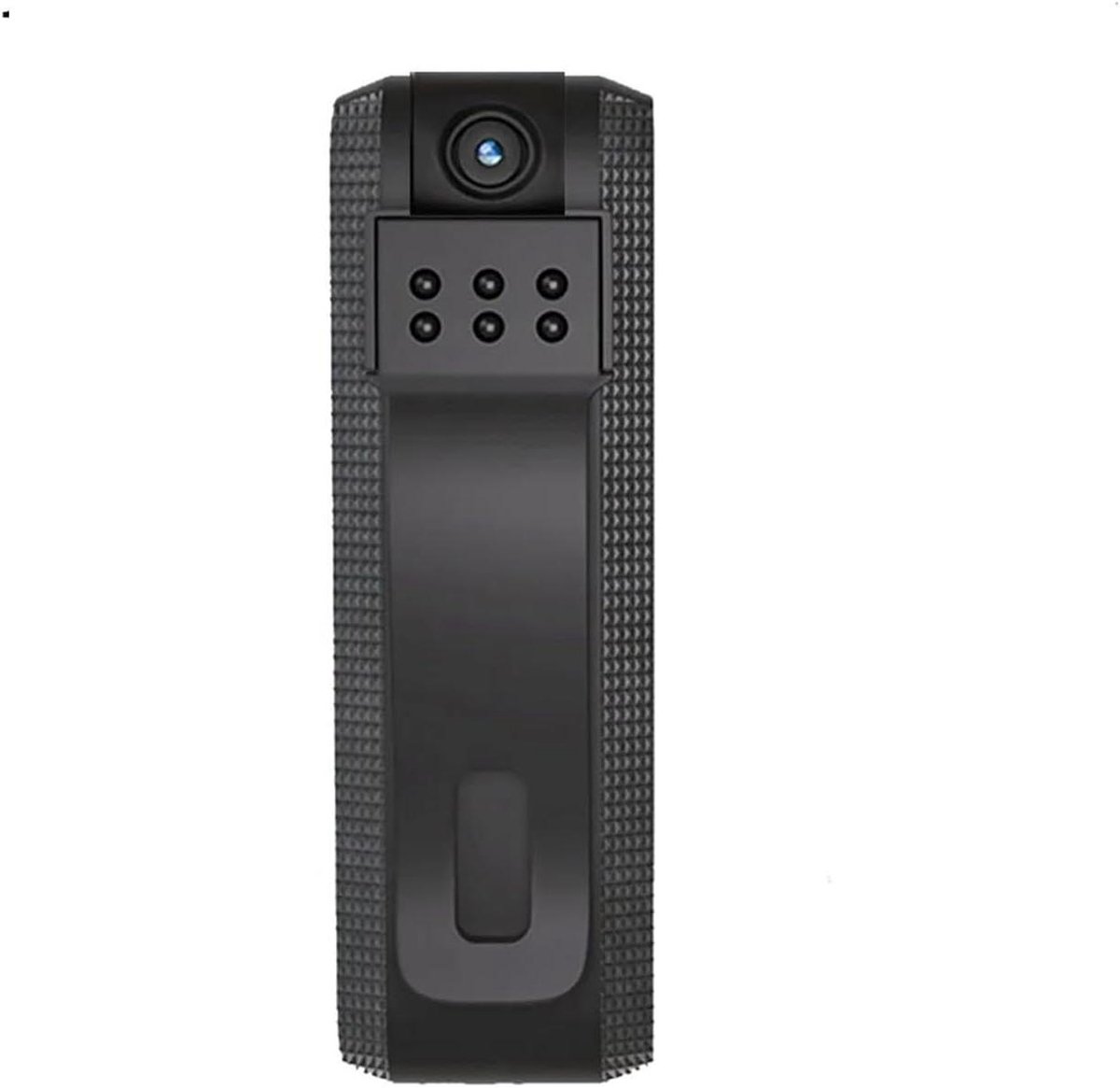 Mini Bodycam - Draagbare Camera - Veiligheid Opnemen - Full HD 1080p - 83x28x14mm - Zwart