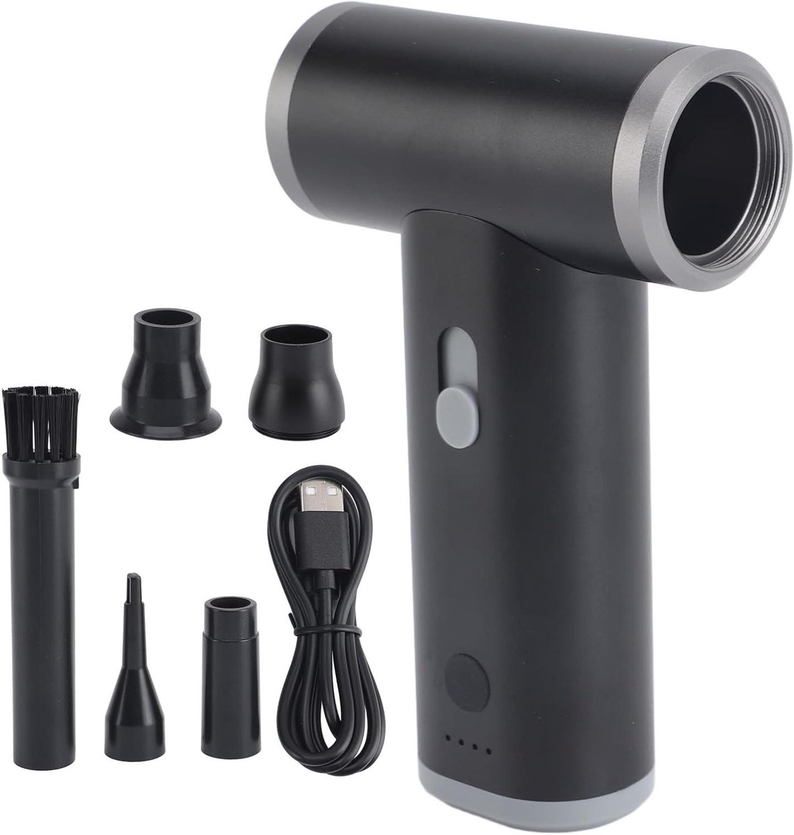 Handheld Turbine Ventilator - Draagbare Blazer - Snel Reinigen - 110.000 RPM Hoge Snelheid - Compact Lichtgewicht - Zilver