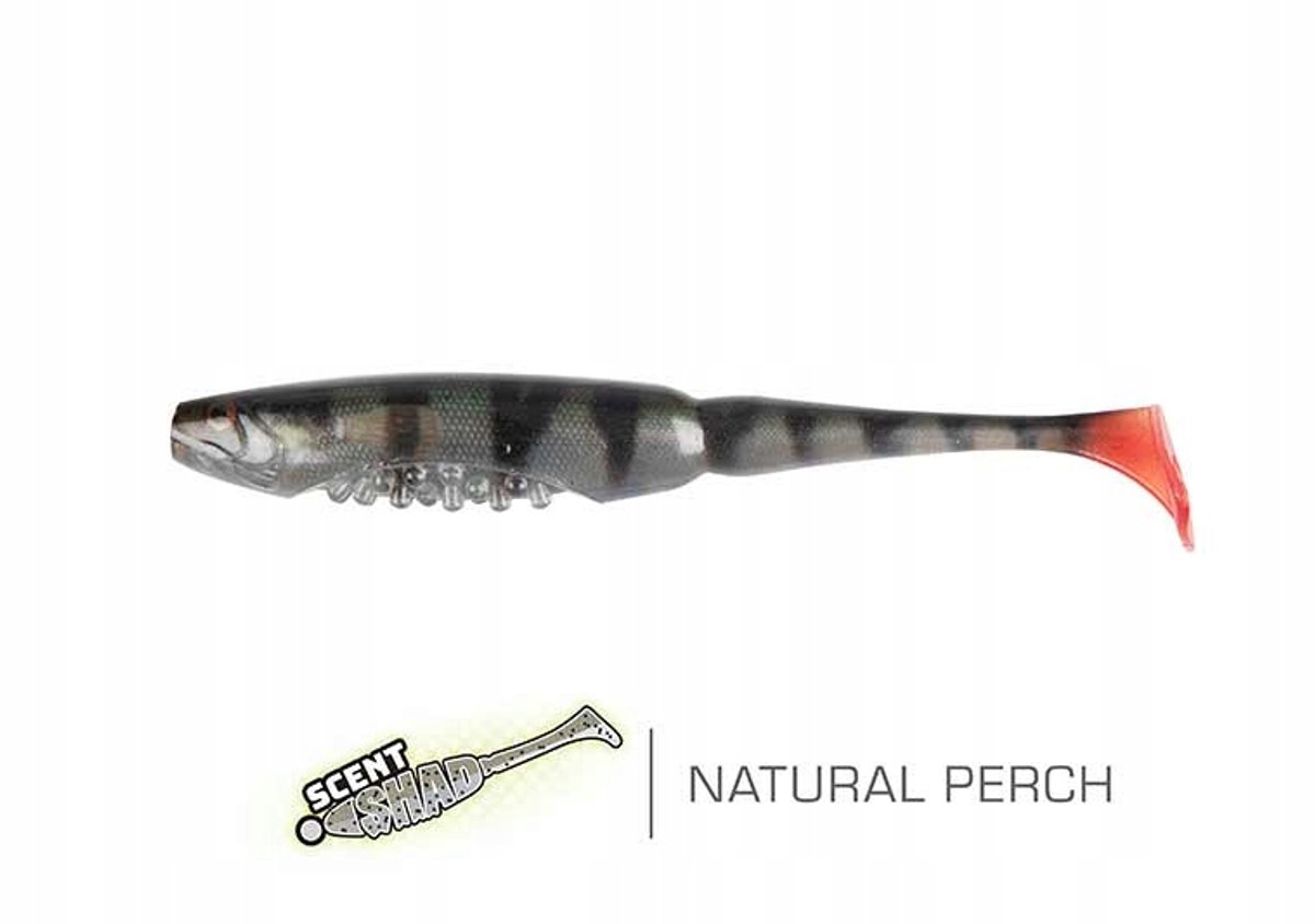 Fox Rage Scent Shad 11cm Ultra Natural Baars - Kunstaas