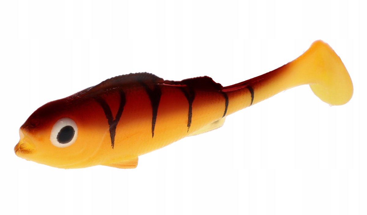 Mikado Real Fish Rubber Baits 6,5 cm - Gouden Baars