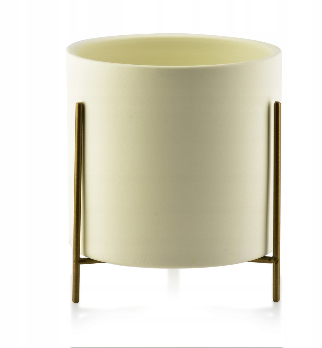 Keramische Bloempot met Standaard - Decoratieve Plantenbak