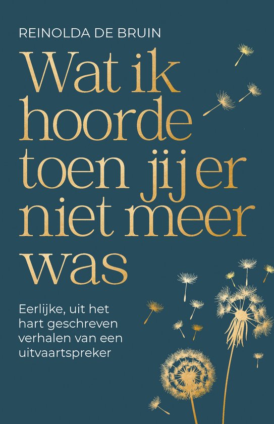 Wat ik hoorde toen jij er niet meer was - cover