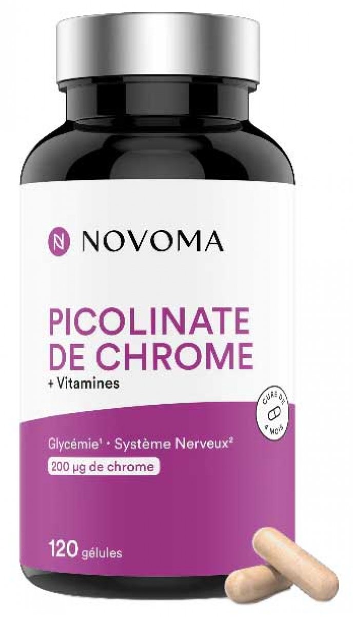 Novoma Chroompicolinaat 120 Capsules