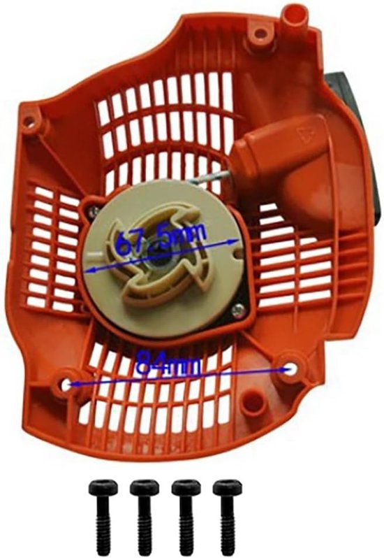 Terugslagstarter Montage - Trekstarter Kettingzaag - Onderhoud Gereedschap - Tool-Free Installatie - 229.5 Gram - Zwart — afbeelding 5