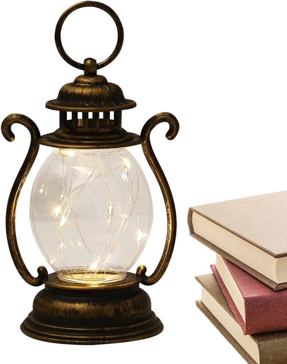 Buitenlantaarn LED - Rustieke hanglamp - Gezellige sfeer creëren - 7 Kleuren instelbaar - 
