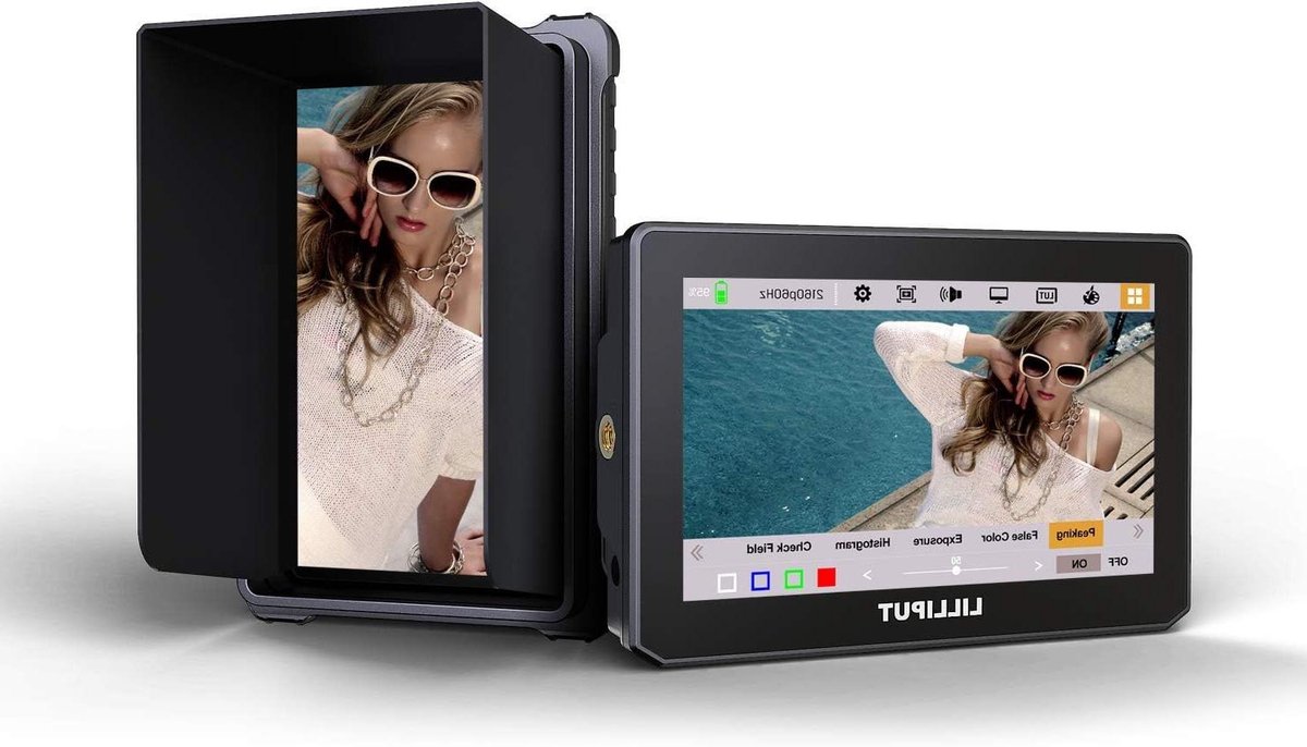 Touchscreen Monitor - Camera Scherm - Film Opnames - 4K HDMI 2.0 - 5 Inch - Zwart
