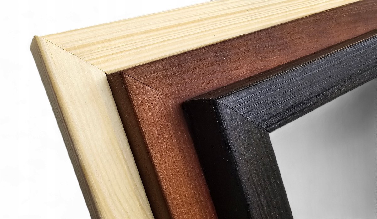Houten Fotolijst 70x100 cm met Plexiglas - 3 Kleuren
