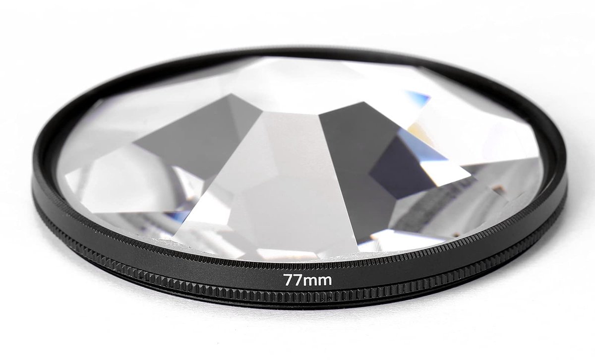 Dailygoods- Camera Filter 8-zijdige Caleidoscoop - Fotografie Accessoires - Geschikt voor Beginners/Professionals - Hoogwaardig Glas - Diameter 77 mm - Eenvoudig te Installeren