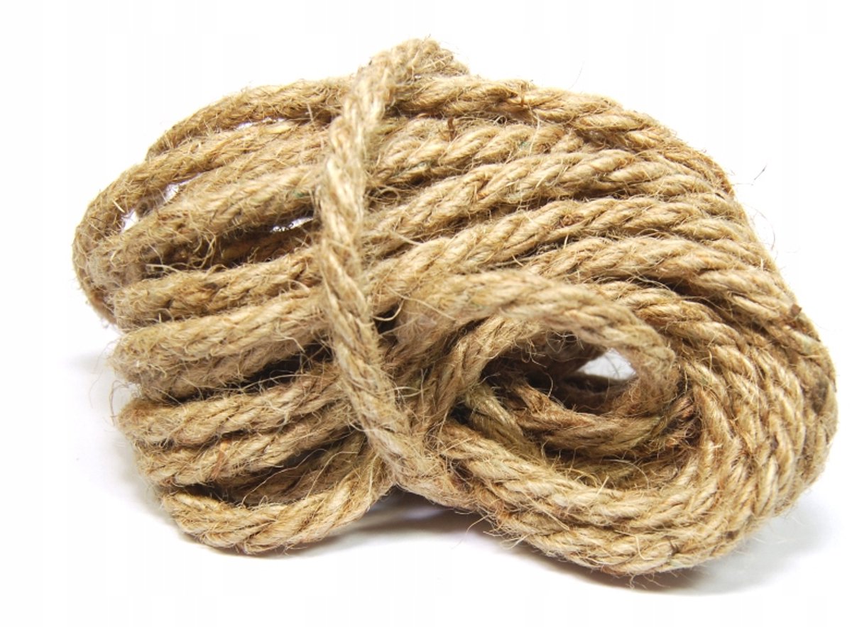Sterke Jutekous 20mm x 30m - Decoratief & Zeilvaart