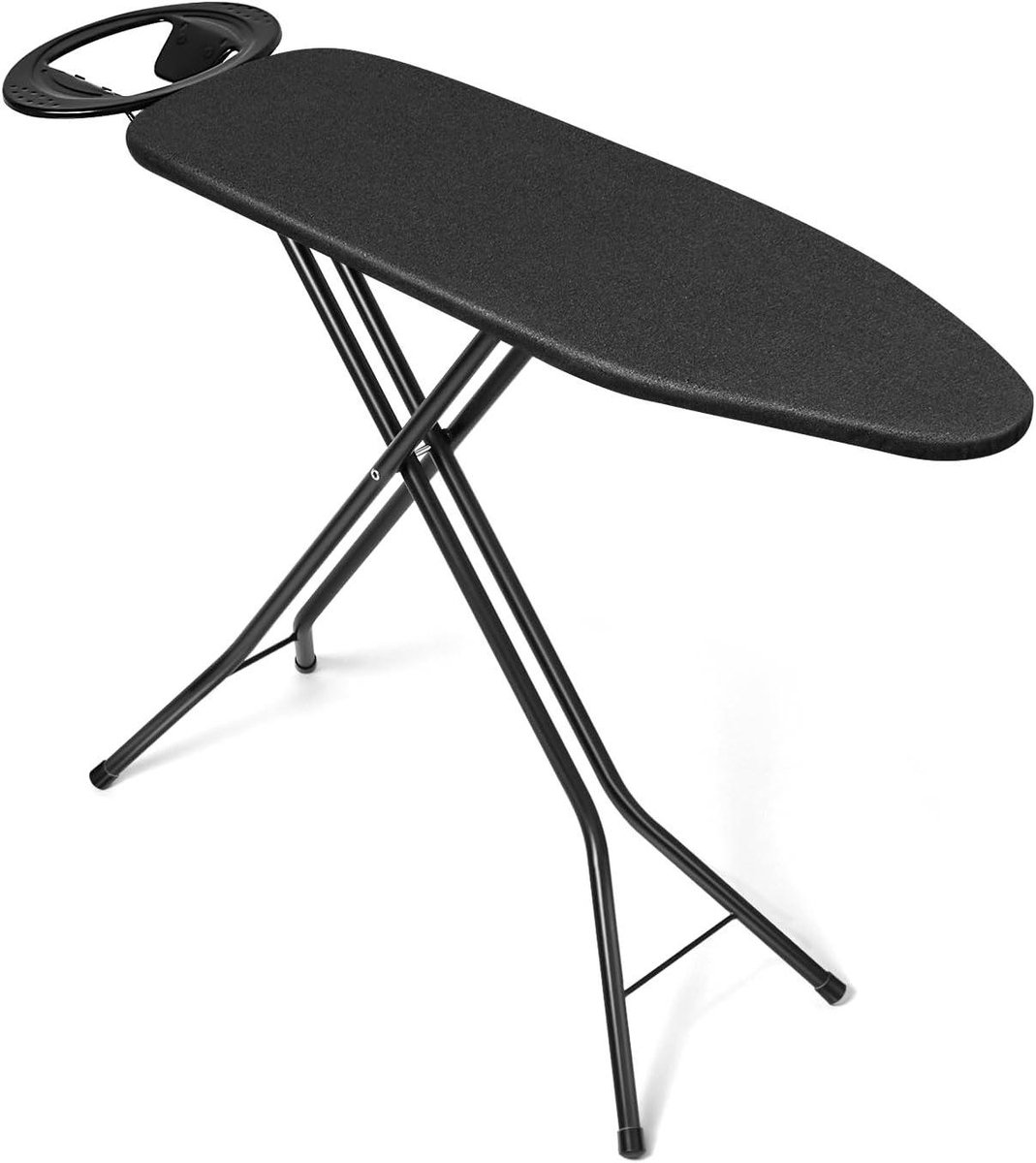 Strijkplank - Strijktafel - Kreukvrij Strijken - In Hoogte Verstelbaar - 97 x 30 cm - Zwart