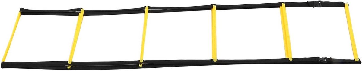 Snelheidsladder - Agile Trainingsladder - Voetenwerk Training - Stevige Plug-Buckle Verbinding - 4.4 Meter - Felgekleurd