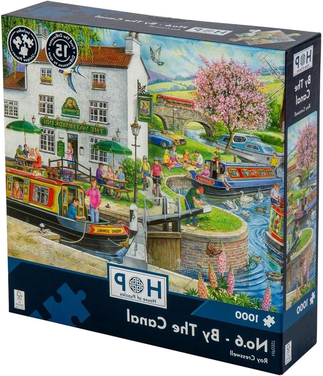 1000-delige Puzzel - Legpuzzel - Ontspanning Thuis - Vind de verschillen - 48 x 68 cm - Meerkleurig