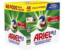 Ariel All in 1 wasmiddel Universele+ 48 PODS