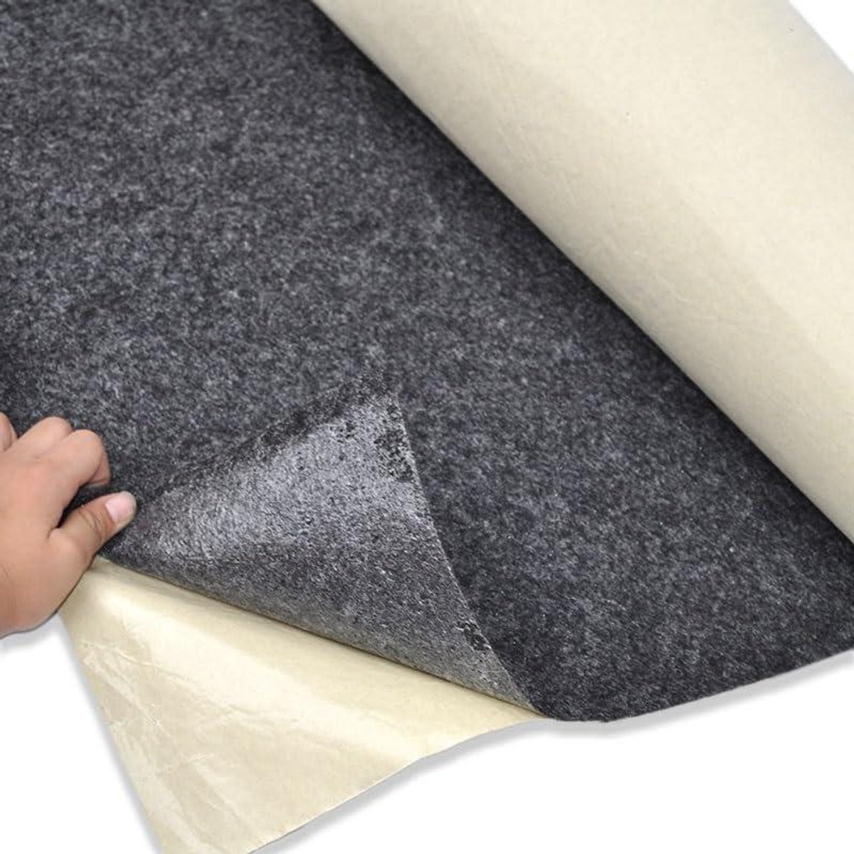 Luidsprekerdoek - Akoestisch gaas - Speaker reparatie - Zelfklevend - 1 x 0.5 meter - Grijs
