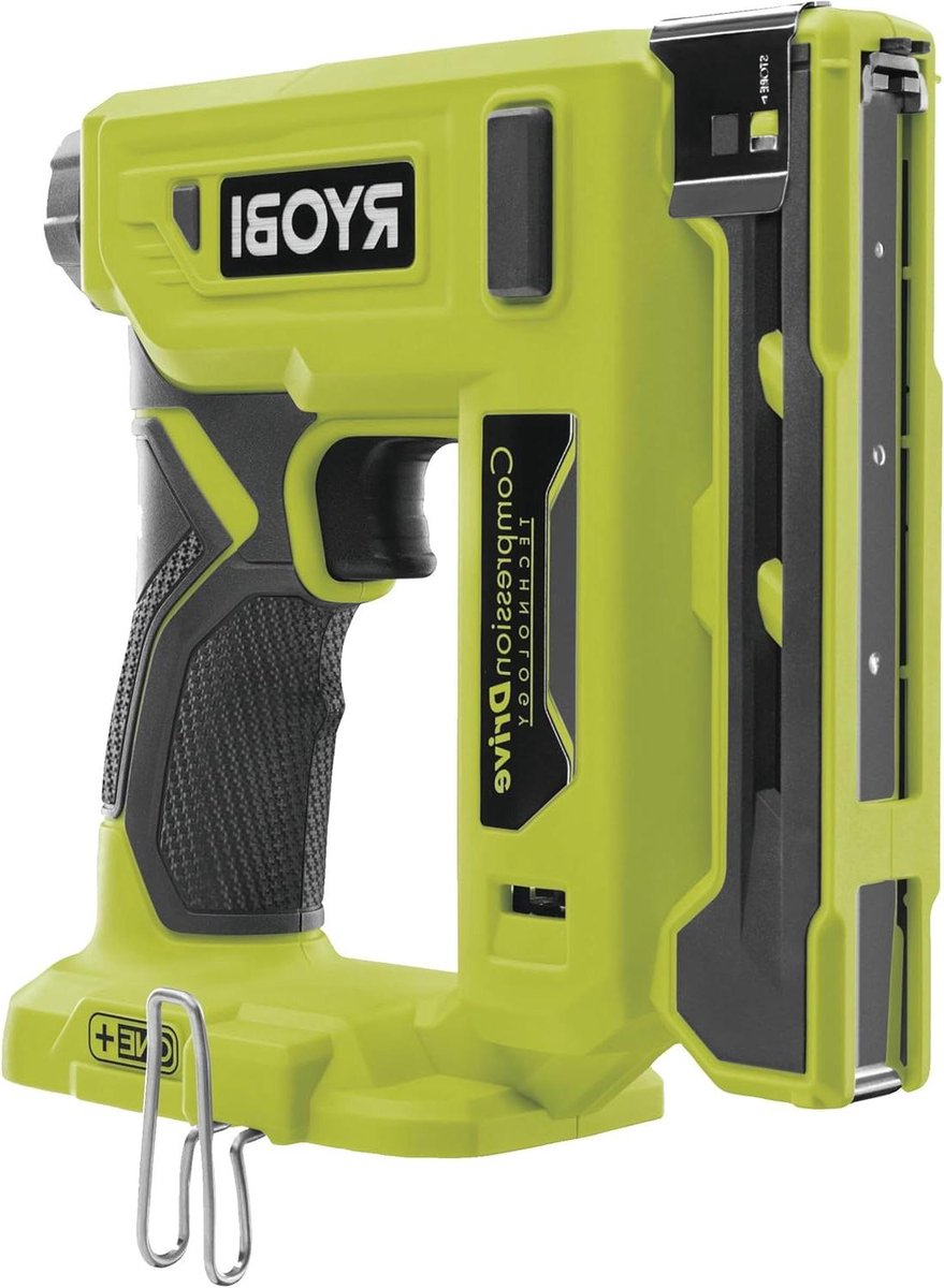 Accu Nietpistool - Nietmachine Draadloos - Bevestigen van Gaas - Verstelbare Diepte - 1/4 tot 9/16 Inch - Groen