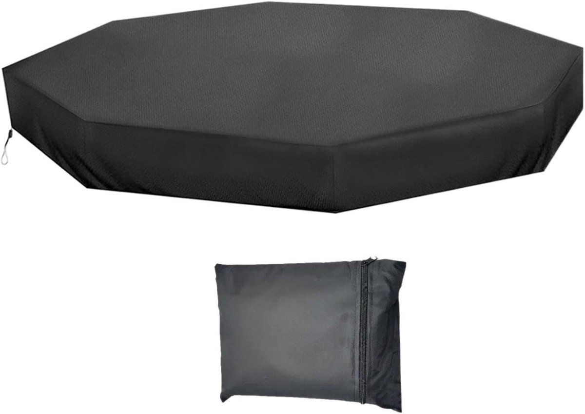 Zandbak Afdekking - Zandbak Deksel - Buiten Spelen - Waterdicht Oxford Doek - 216 x 198 cm - Zwart