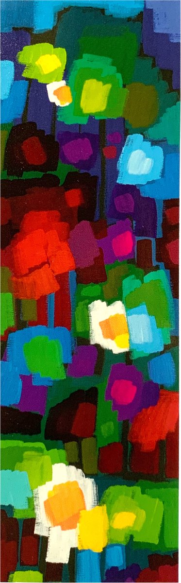 Boekenlegger - Kunst - In Bloei, Ton Schulten - 5cm x 16cm