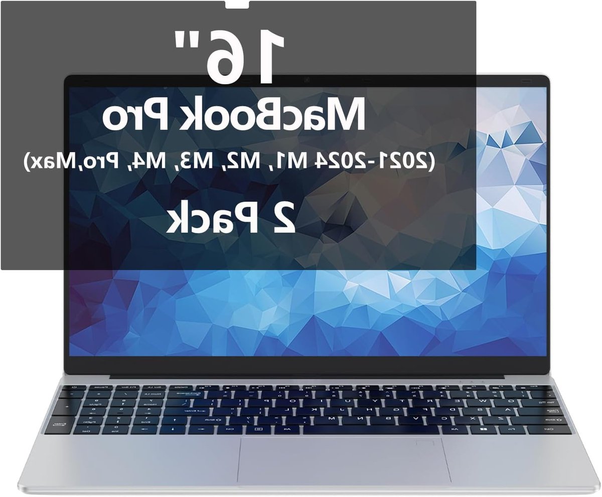 Privacy Screen Protector voor MacBook Pro 16 Inch (2021-2024) - 4-Way Privacy Film, Krasbestendig en UV-bescherming voor Optimale Beveiliging