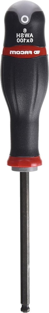 Inbussleutel Kogelkop - Zeskant Sleutel - Vastzetten Bouten - Precisie Maatvoering - 6 mm - Zilverkleurig