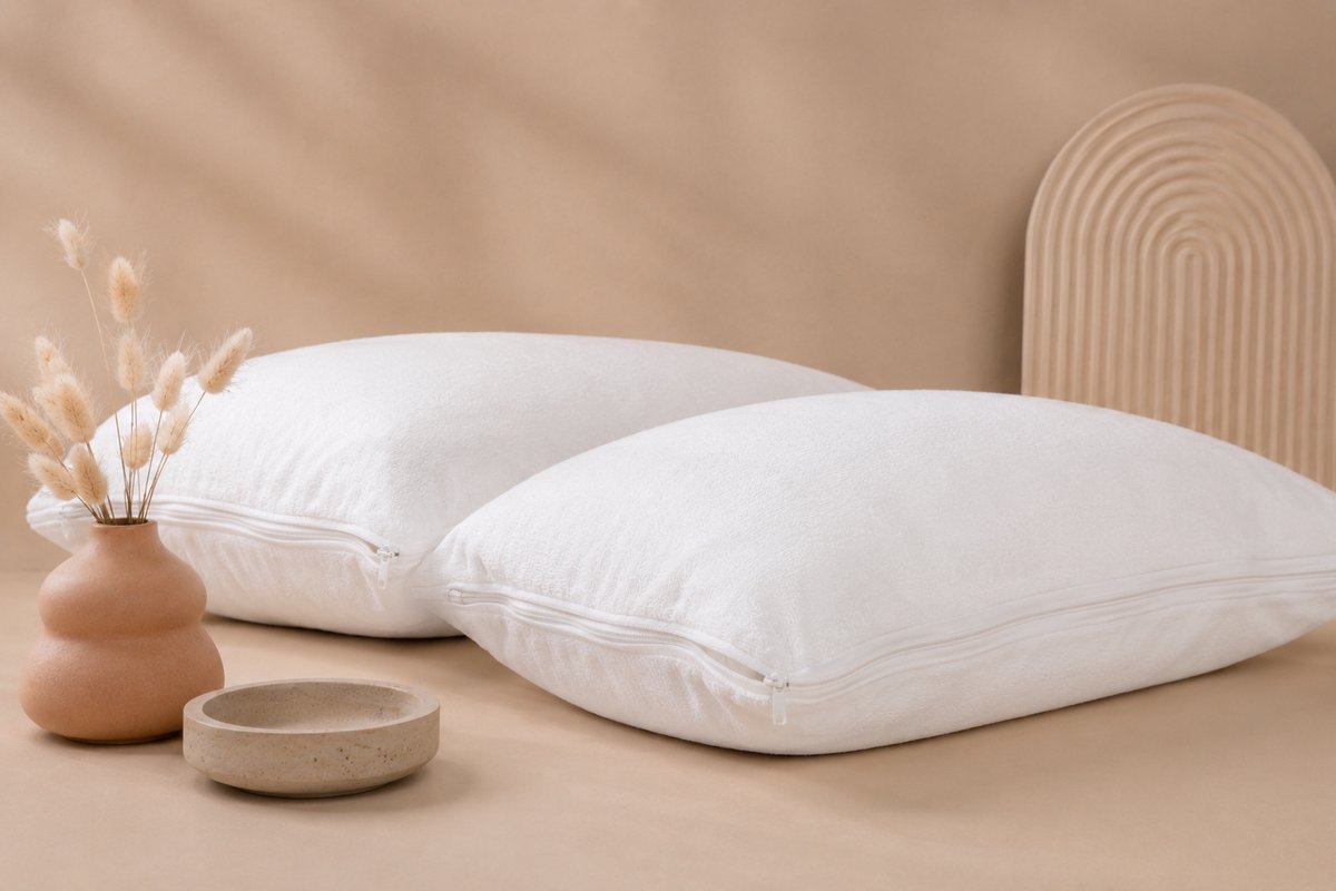 Dreamers Den Molton kussenslopen - Biologisch katoen - 50x70cm - 2 Pack