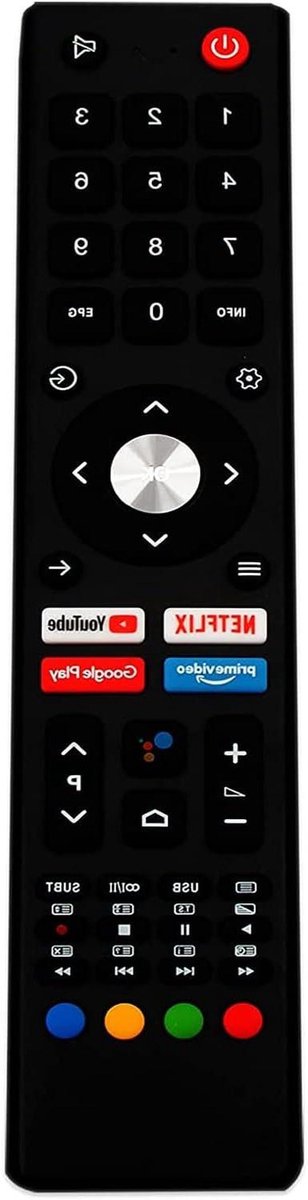 Vervangende Afstandsbediening met Spraakfunctie voor Diverse Televisiemodellen
