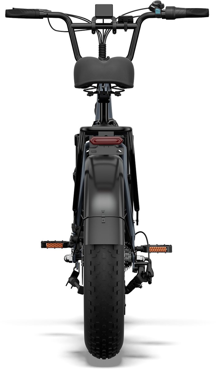 Qekud E20 PRO Elektrische Fiets - 250W Motor, 48V 15.6Ah Accu, 20"x4.0" Vetbanden, SHIMANO 7 Versnellingen van Merkloos — afbeelding 4