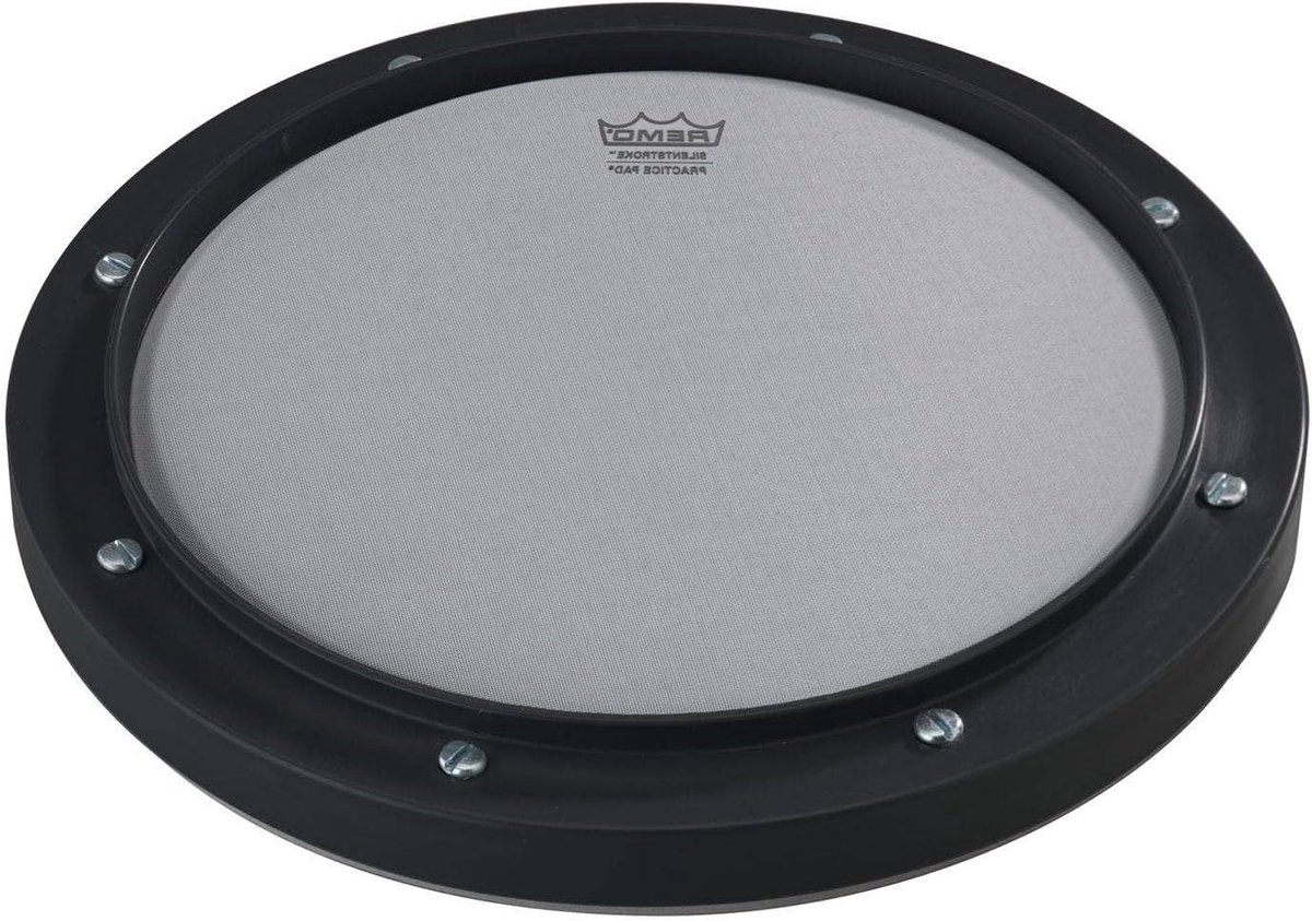 Oefenpad Drums - Drum Oefenmat - Stil Oefenen - Flexibel Spanbaar - 8 Inch - Zwart