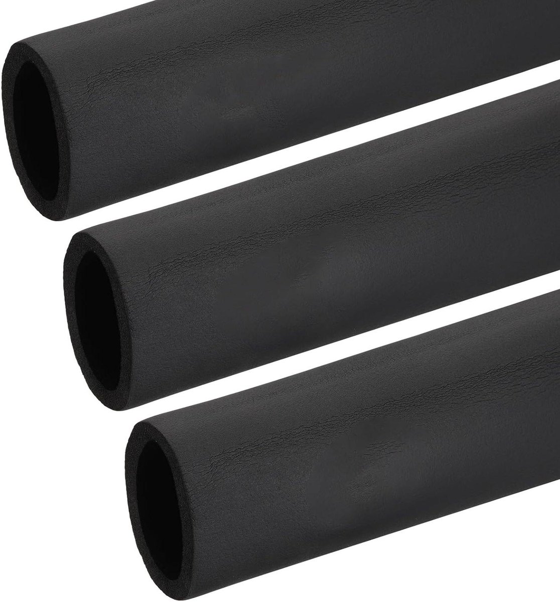Isolatie Foam Buizen - Buisisolatie Rol - Leidingen Isoleren - Gesloten Celstructuur - 3x 1.8m - Zwart
