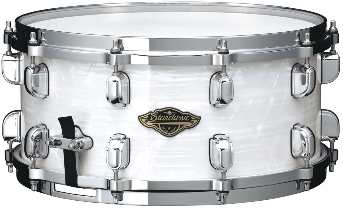 Tama WBRS65-WPL Starclassic Walnut/Birch Snare 14"x6,5" White Pearl - Snare drum