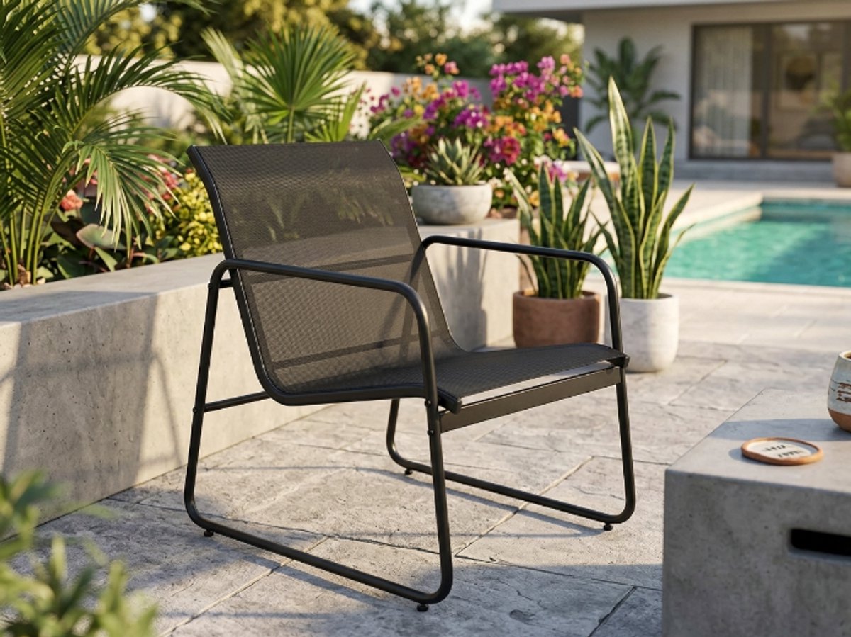 Luxe Bank – Zwart – Industrohome