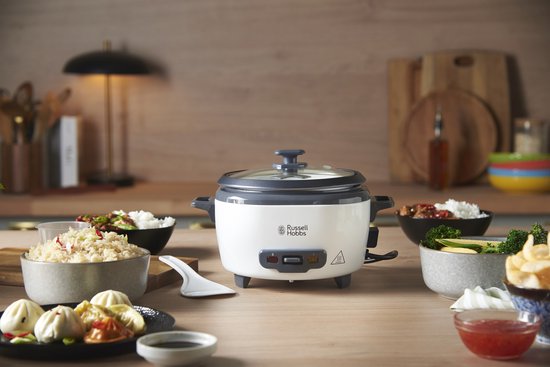 Russell Hobbs Medium Rijstkoker - 6 Porties - 27030-56