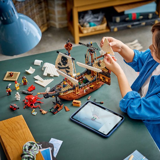LEGO Creator 3in1 Klassiek Piratenschip Piraten Boot Speelgoed voor Kinderen 31387