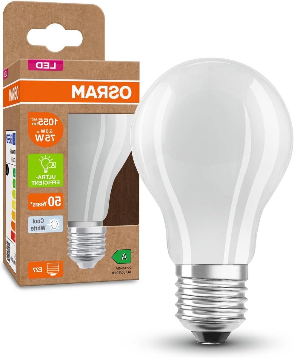 Klassieke LED Lamp - Energiezuinige Lamp - Huishoudelijke Verlichting - Innovatieve Filament Technologie - 5 Watt - Wit