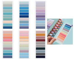 Indexstickers voor op kantoor - Zelfklevende etiketten - Plastic notitiekaartjes - Notitiekaartjes - Fluorescerende markeerstreepjes - Beschrijfbare post-its - Notitieboekjes - Waterbestendige markeeretiketten - Indexstickers voor documenten