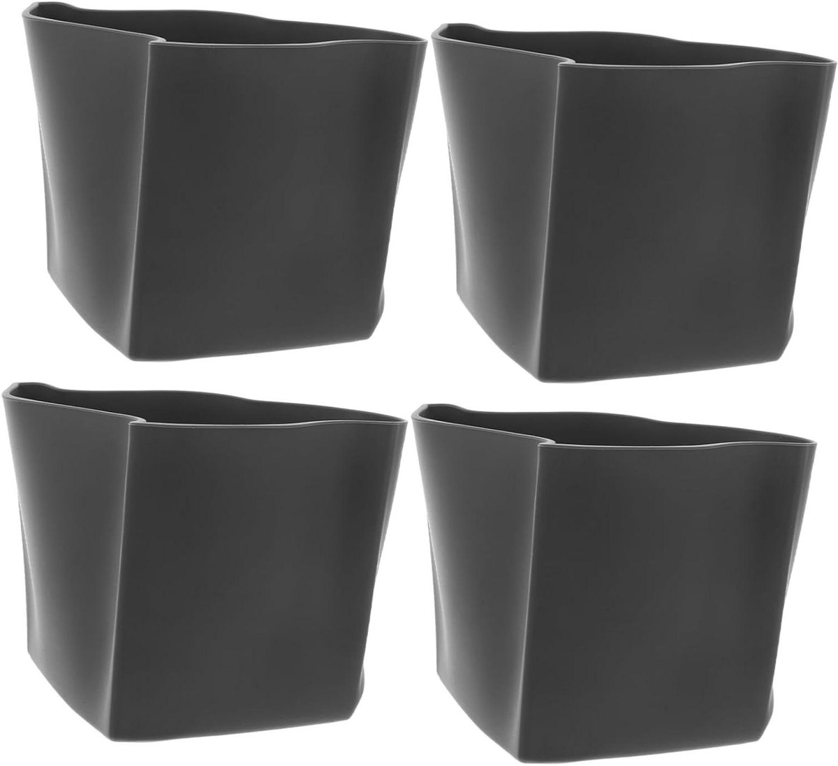 Slowcooker Inzetstuk - Siliconen Voering Divider - Flexibel Koken - Universele Compatibiliteit - 20D x 25B x 11H cm - Zwart