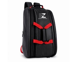Padeltas Pro – Padel Rugzak Deluxe – Padel Tas – Padel Hoes – Voor Dames en Heren – Padel Zak – Padel Rugtas – Rackettas – Racketbag – Sport Rugzak – Sport Rugtas – Schoenenvak – PU leer – Zwart