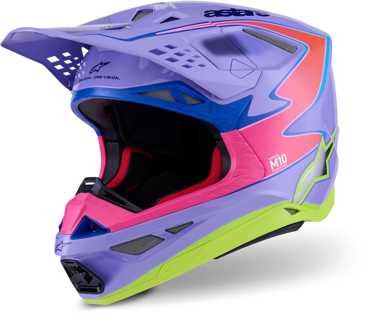 Alpinestars Supertech M-10 Jett Lawrence R01 Motorcross helm -
