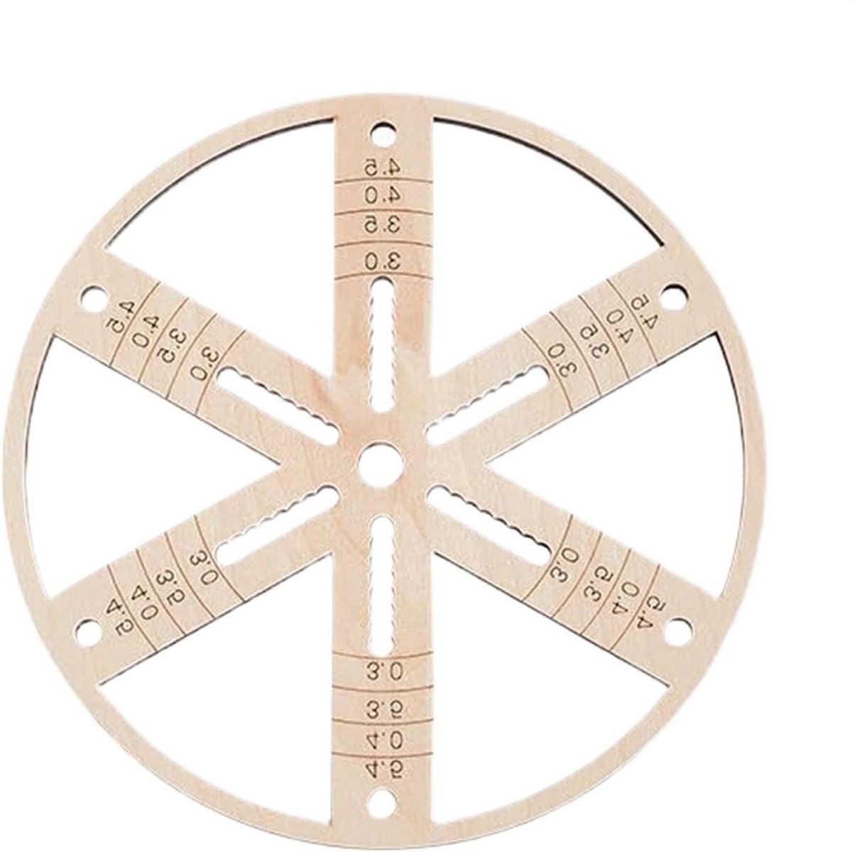 Houten Kaars Lont Centreergereedschap - Lont Stabilisator Houder - Kaarsen Maken - Multiwi