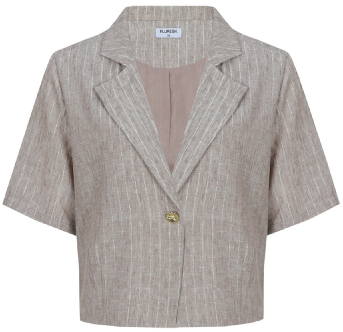Fluresk Blazer Jodi Blazer 26zfof19 Walnut Dames Maat - W36