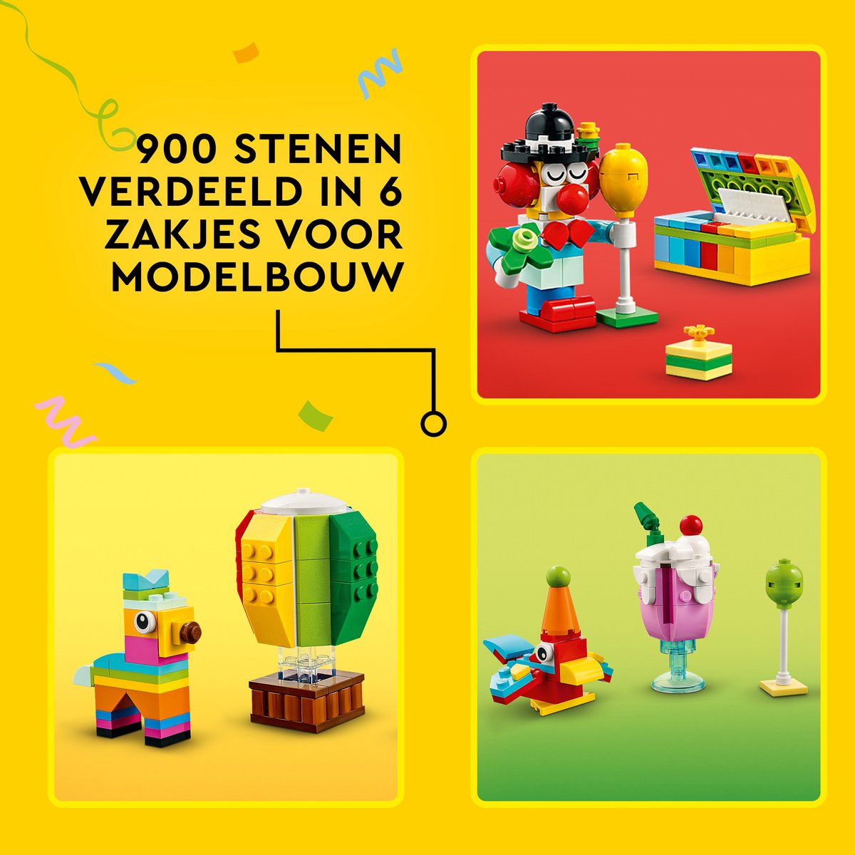 LEGO Classic Creatieve Feestset Bouwpakket - 11029 – foto 4