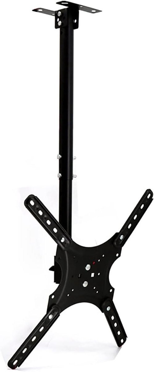 Tv-plafondbeugel, tv-plafondbeugel met kantel- en hoogteverstelling, voor platte en curv-tv's van 26-55 inch