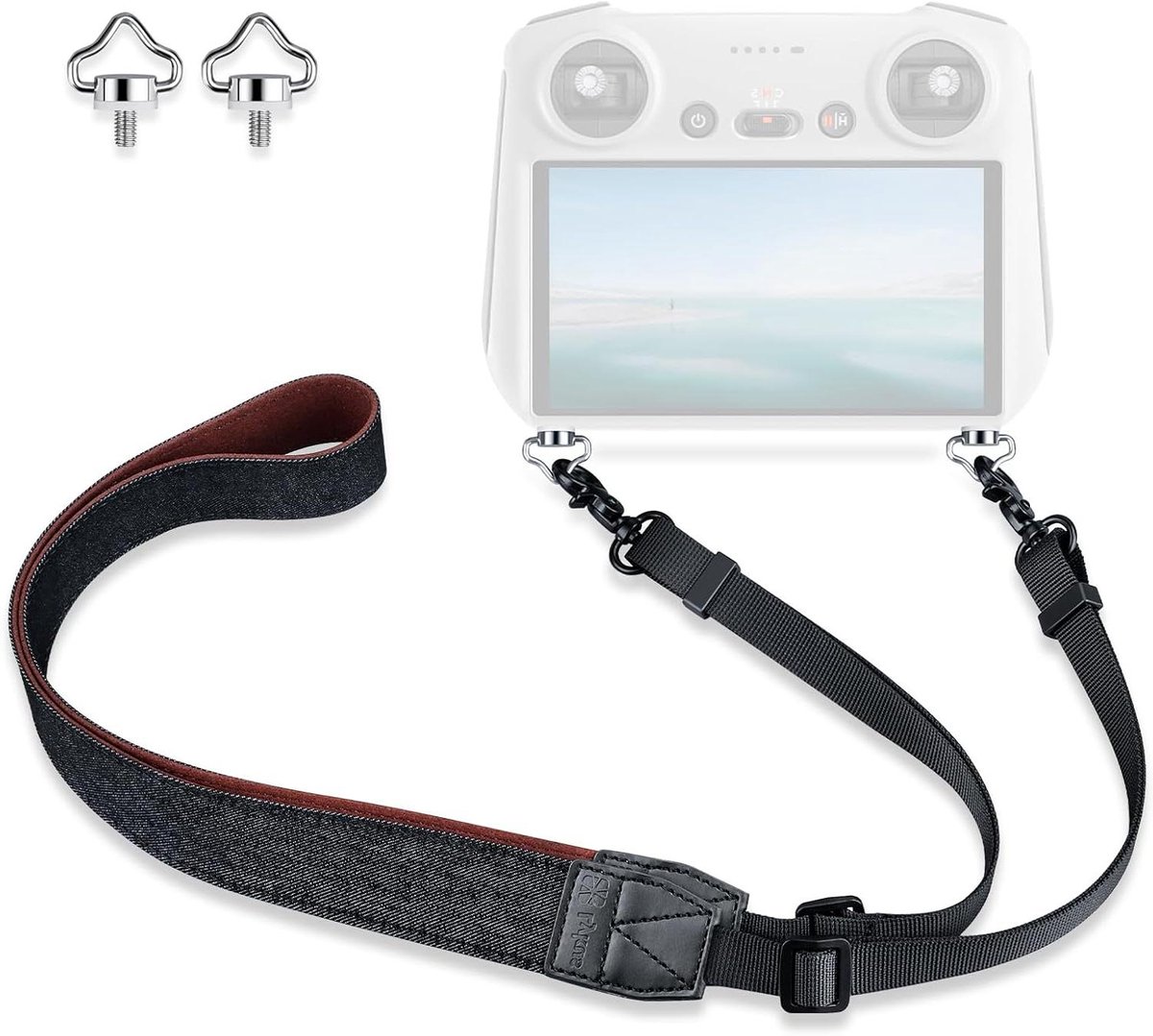 Draagband Controller - Nekband Lanyard - Drone Besturing - Verstelbare Lengte - One Size - Zwart