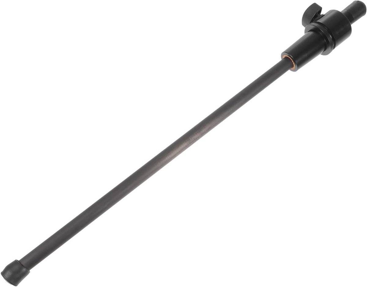 Dubbele Bas Eindpin - Contrabas Staartstuk - Muziek Maken - Verstelbare Lengte - 49 cm - Zwart